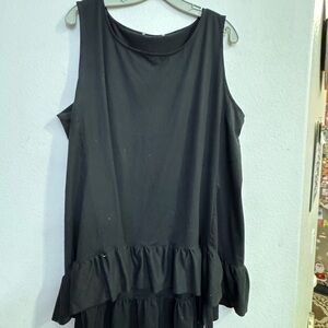 Elegant Black Sleeveless Top